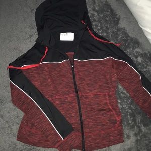 NEVER WORN Semi Cropped Zip Up